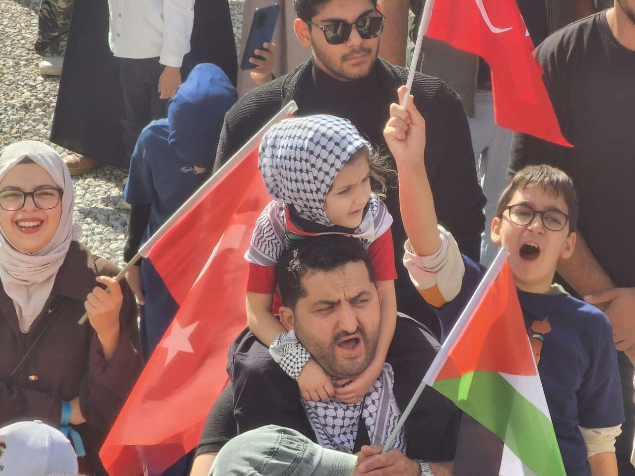 Muğla’da Gazze ve Küresel Sumud Filosuna Destek Yürüyüşü 3